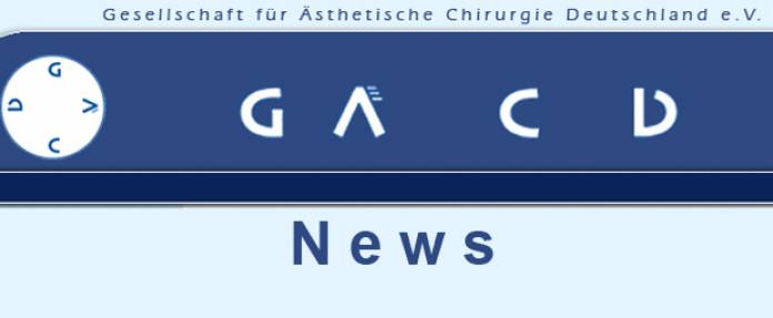 GÄCD (Gesellschaft für ästhetische Chirurgie Deutschland) - neue Statistik über durchgeführte Schönheitsoperationen